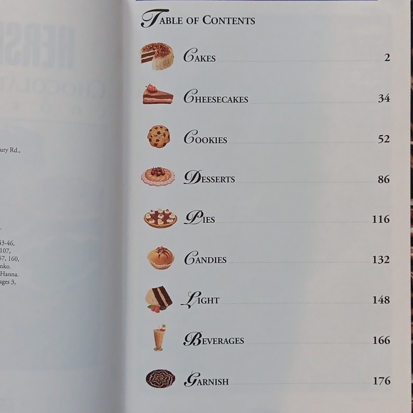 Hershey's Chocolate Lover's Cookbook, 1993, 175+ Recipes, Desserts Holid… - Picture 6 of 13